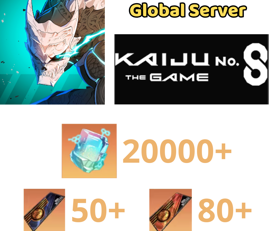 [GLOBAL] KAIJU NO. 8 THE GAME Reroll 20k Gem